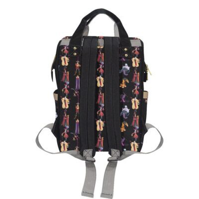 Disney Villains Diaper Bag Backpack Multifunctional Backpack 3 Disney Villains Diaper Bag Backpack Multifunctional Backpack 3