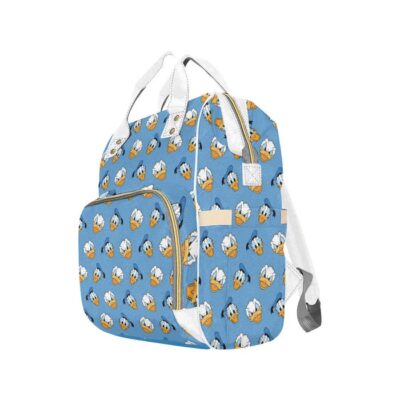 Donald Duck Diaper Bag Backpack Multifunctional Backpack 2 Donald Duck Diaper Bag Backpack Multifunctional Backpack 2
