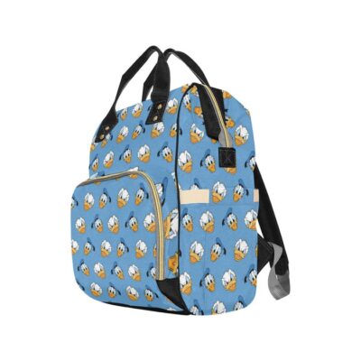 Donald Duck Diaper Bag Backpack Multifunctional Backpack 3 Donald Duck Diaper Bag Backpack Multifunctional Backpack 3