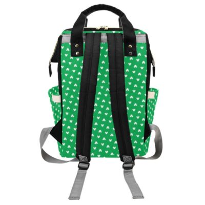 Green Mickey Mouse Diaper Bag Backpack Multifunctional Backpack 3 Green Mickey Mouse Diaper Bag Backpack Multifunctional Backpack 3