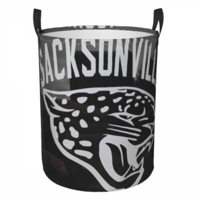 Jacksonville Jaguars Hamper Bag Laundry Basket For Laundry Room Or Bathroom LD748
