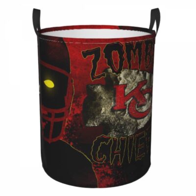 Kansas City Chiefs Hamper Bag Laundry Basket For Laundry Room Or Bathroom LD750