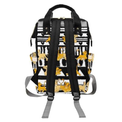 Lion King Diaper Bag Backpack Multifunctional Backpack 2 Lion King Diaper Bag Backpack Multifunctional Backpack 2