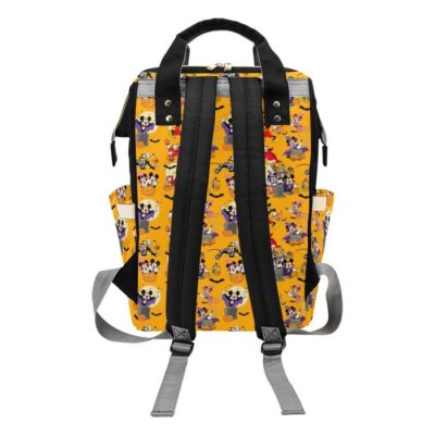 Mickey and Friends Halloween Diaper Bag Backpack Multifunctional Backpack 2 Mickey and Friends Halloween Diaper Bag Backpack Multifunctional Backpack 2