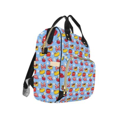 Mickey and Minnie Diaper Bag Backpack Multifunctional Backpack 1 Mickey and Minnie Diaper Bag Backpack Multifunctional Backpack 1