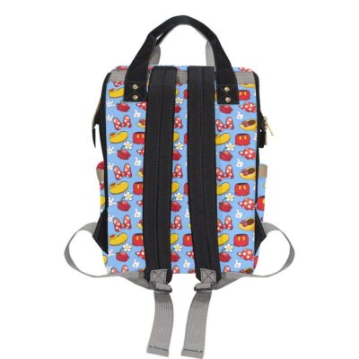 Mickey and Minnie Diaper Bag Backpack Multifunctional Backpack 2 Mickey and Minnie Diaper Bag Backpack Multifunctional Backpack 2