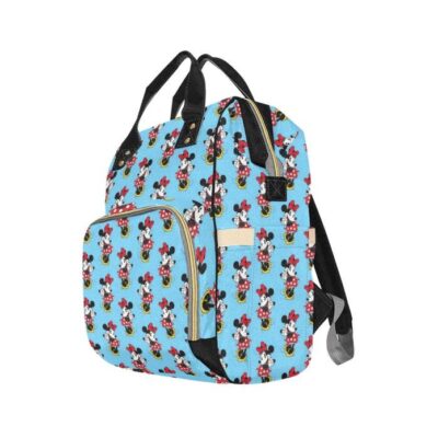 Minnie Mouse Diaper Bag Backpack Multifunctional Backpack 2 Minnie Mouse Diaper Bag Backpack Multifunctional Backpack 2