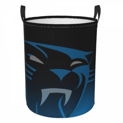 NFL Carolina Panthers Hamper Bag Laundry Basket For Laundry Room Or Bathroom LD783