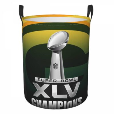 NFL Green Bay Packers Hamper Bag Laundry Basket For Laundry Room Or Bathroom LD795