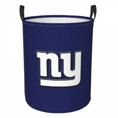 NFL New York Giants Hamper Bag Laundry Basket For Laundry Room Or Bathroom LD822