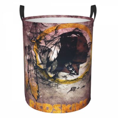 NFL Washington Redskins Football Team Hamper Bag Laundry Basket For Laundry Room Or Bathroom LD336