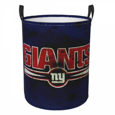 New York Giants Hamper Bag Laundry Basket For Laundry Room Or Bathroom LD770