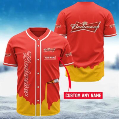 Personalized Budweiser Jersey Shirt