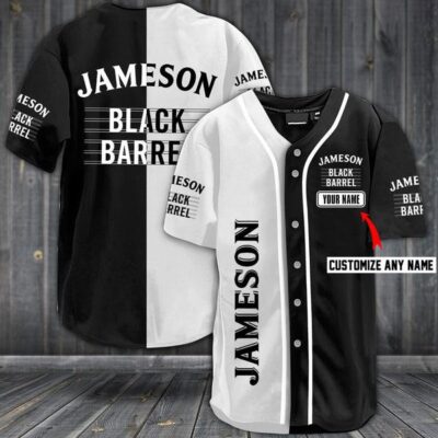 Personalized Jameson Black Barrel Jersey Shirt
