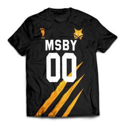 Personalized MSBY Black Jackals Unisex T-Shirt 2 Personalized MSBY Black Jackals Unisex T Shirt 2