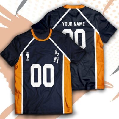 Personalized Team Karasuno Unisex T-Shirt 1 Personalized Team Karasuno Unisex T Shirt 1