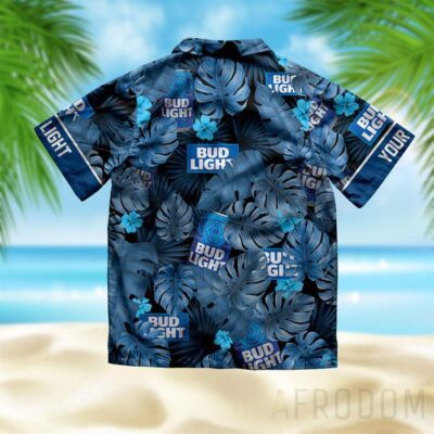 Personalized Tropical Bud Light Hawaiian Shirt And Shorts Set 3 Personalized Tropical Bud Light Hawaiian Shirt And Shorts Set 3