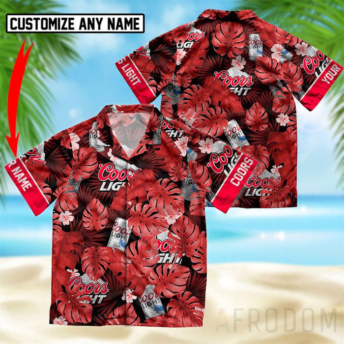 Personalized-Tropical-Coors-Light-Hawaiian-Shirt-And-Shorts-Set-1 Personalized Tropical Coors Light Hawaiian Shirt And Shorts Set 1