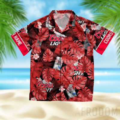 Personalized Tropical Coors Light Hawaiian Shirt And Shorts Set 2 Personalized Tropical Coors Light Hawaiian Shirt And Shorts Set 2