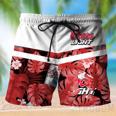 Personalized Tropical Coors Light Hawaiian Shirt And Shorts Set 4 Personalized Tropical Coors Light Hawaiian Shirt And Shorts Set 4