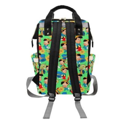 Pinocchio Diaper Bag Backpack Multifunctional Backpack 2 Pinocchio Diaper Bag Backpack Multifunctional Backpack 2 1