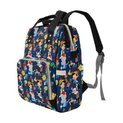Pinocchio Diaper Bag Backpack Multifunctional Backpack 3 Pinocchio Diaper Bag Backpack Multifunctional Backpack 3
