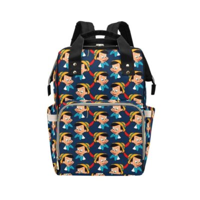 Pinocchio Diaper Bag Backpack Multifunctional Backpack