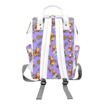 Pooh and Friends Diaper Bag Backpack Multifunctional Backpack 2 Pooh and Friends Diaper Bag Backpack Multifunctional Backpack 2 1