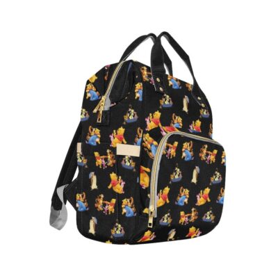Pooh and Friends Diaper Bag Backpack Multifunctional Backpack 2 Pooh and Friends Diaper Bag Backpack Multifunctional Backpack 2