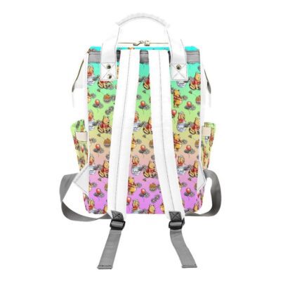 Pooh and Friends Diaper Bag Backpack Multifunctional Backpack 3 2
