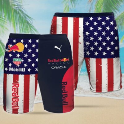 Red Bull Racing Mix Flag US Hawaiian Beach Set Racing Men's Hawaiian Beach Set - Hawaiian Shirt and Short For Summer 2 Red Bull Racing Mix Flag US Hawaiian Beach Set Racing Mens Hawaiian Beach Set Hawaiian Shirt and Short For Summer 2