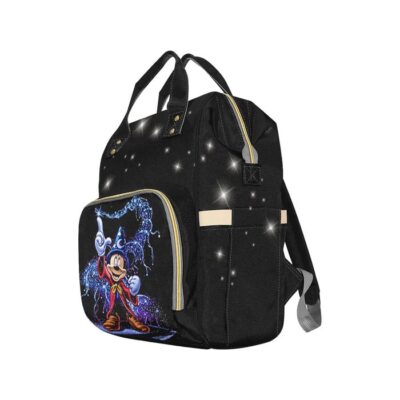 Sorcerer Mickey Diaper Backpack Multifunctional Backpack 1 Sorcerer Mickey Diaper Backpack Multifunctional Backpack 1