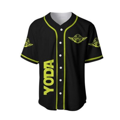 Star War Baby Yoda Floating Black | Disney Unisex Cartoon Graphic Casual Outfits | Custom Baseball Jersey 1 Star War Baby Yoda Floating Black Disney Unisex Cartoon Graphic Casual Outfits Custom Baseball Jersey 1
