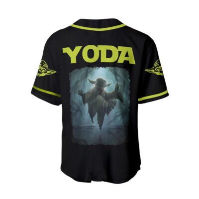 Star War Baby Yoda Floating Black | Disney Unisex Cartoon Graphic Casual Outfits | Custom Baseball Jersey 2 Star War Baby Yoda Floating Black Disney Unisex Cartoon Graphic Casual Outfits Custom Baseball Jersey 2
