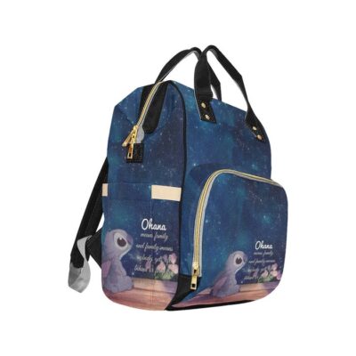 Stitch Ohana Diaper Bag Backpack Multifunctional Backpack 2 Stitch Ohana Diaper Bag Backpack Multifunctional Backpack 2