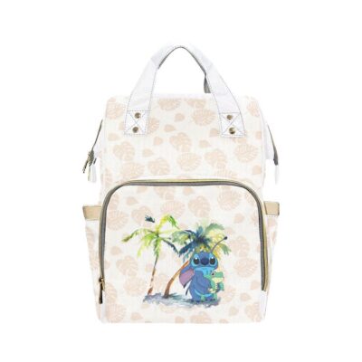 Stitch Ohana Diaper Bag Backpack Multifunctional Backpack