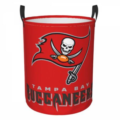 Tampa Bay Buccaneers Hamper Bag Laundry Basket For Laundry Room Or Bathroom LD847