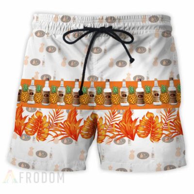 Tropical Pineapple Titos Vodka Hawaiian Shirt And Shorts Set 2