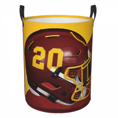 Washington Redskins Football Team Hamper Bag Laundry Basket For Laundry Room Or Bathroom LD465