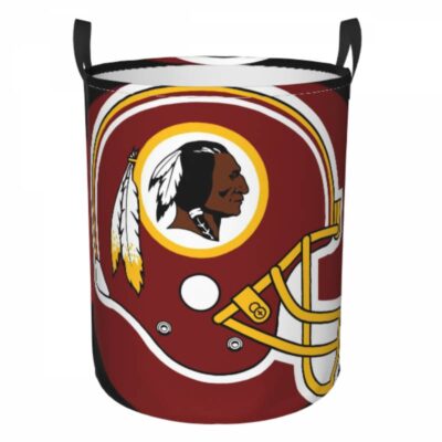 Washington Redskins Football Team Hamper Bag Laundry Basket For Laundry Room Or Bathroom LD851