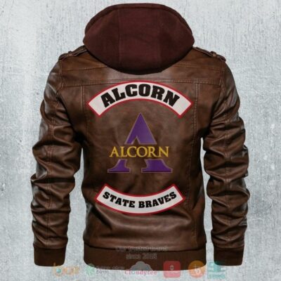 Alcorn State Braves NCAA Football Leather Jacket LJ0295