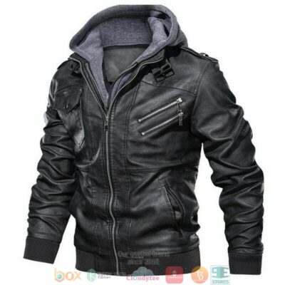 Appalachian State Mountaineers NCAA Black Leather Jacket LJ0326 1 Appalachian State Mountaineers NCAA Black Leather Jacket LJ0326 1