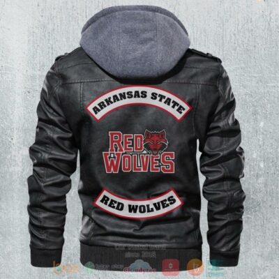 Arkansas State Red Wolves NCAA Football Leather Jacket LJ0399