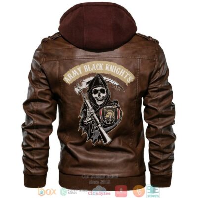 Army Black Knights NCAA Football Sons Of Anarchy Brown Leather Jacket LJ0407