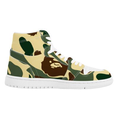 BAPE Sneaker Air Jordan 1 Custom Sneakers For Fans 2