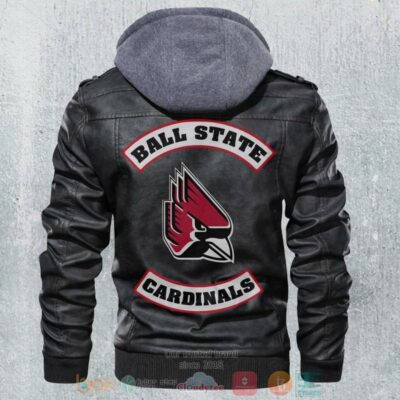Ball State Cardinals NCAA Football Leather Jacket LJ0460