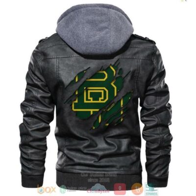 Baylor Bears NCAA Black Leather Jacket LJ0492