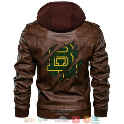 Baylor Bears NCAA Brown Leather Jacket LJ0493