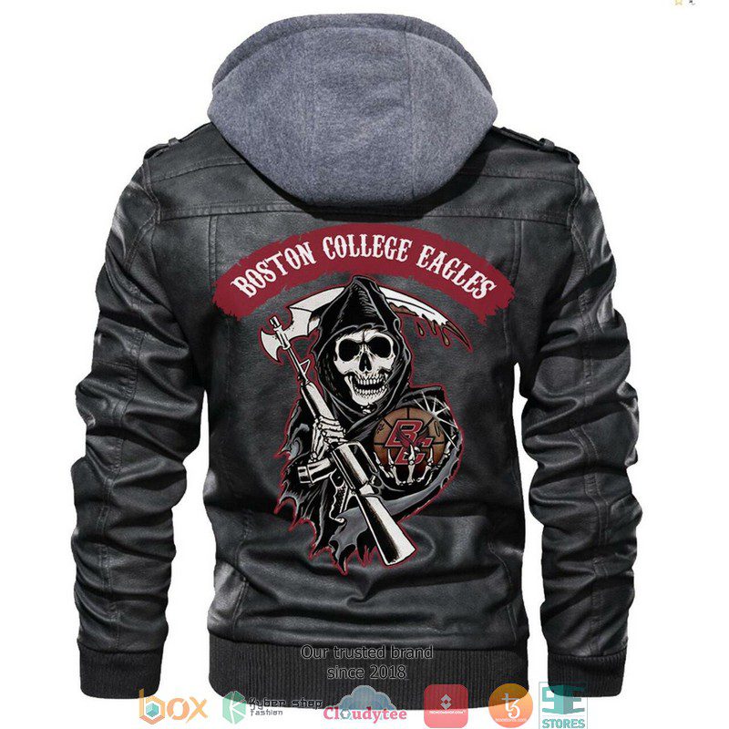 Boston-College-Eagles-NCAA-Basketball-Sons-Of-Anarchy-Leather-Jacket-LJ0580 Boston College Eagles NCAA Basketball Sons Of Anarchy Leather Jacket LJ0580