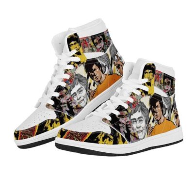 Bruce Lee Sneaker Air Jordan 1 Custom Sneakers For Fans 2 1